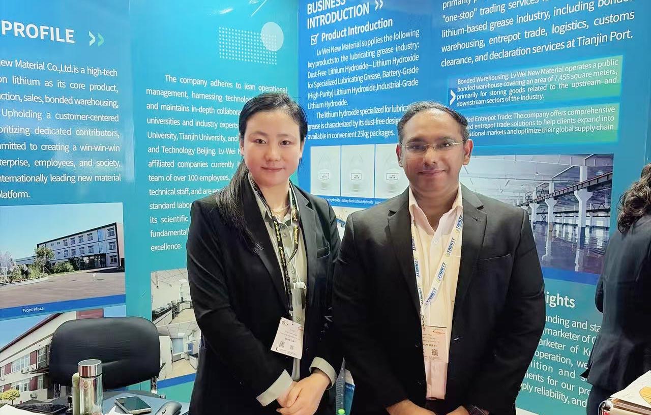 绿伟新材料闪耀2026中东国际润滑油展览会